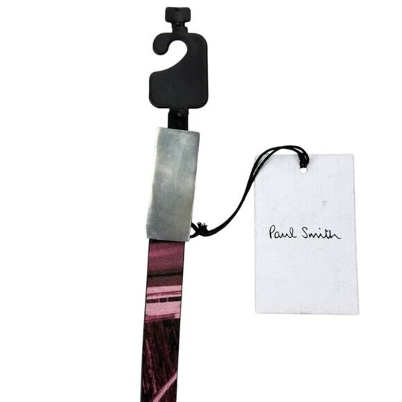 NWT PAUL SMITH Women's Cow Leather Pattern Belt Size Medium 80 CM / 31.5" Inches - Picture 5 of 10